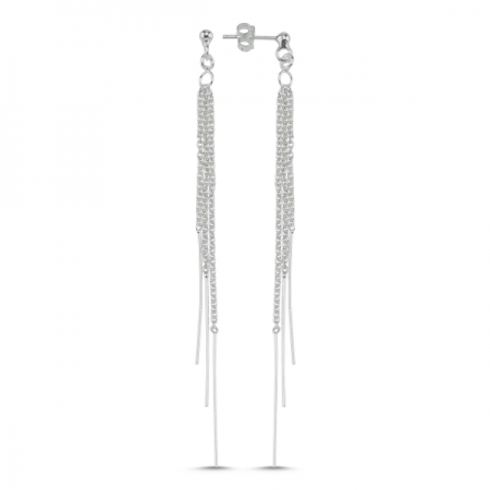 Cercei argint 925 lungi cu lantisoare - Be Elegant ETU0055 [0]